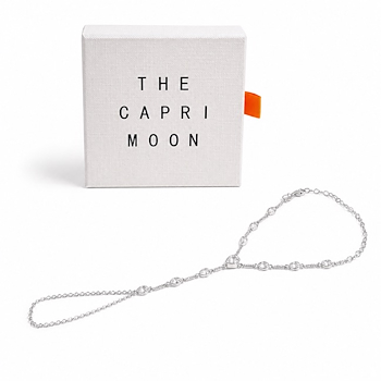 سلسلة يد إيفلين فضية