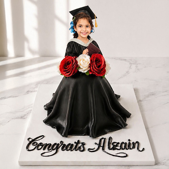 كيكة صورة الخريجة