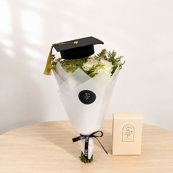 Floral Congrats Cap