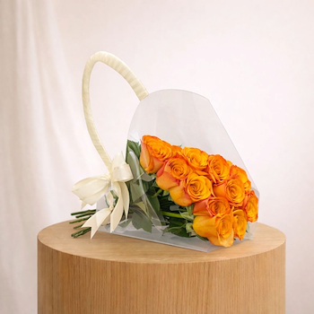 Orange Roses Delight