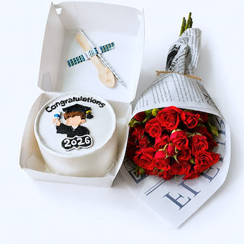 Proud Floral Bento Cake 2