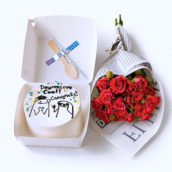 Floral Degree Cake