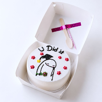Cheerful Bento Cake