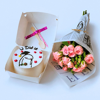 Cheerful Bento Cake 2