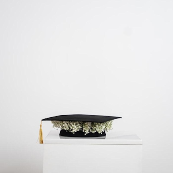 Natural Gypsophila Hat