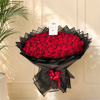 Royal Luxury Red Rose Bouquet
