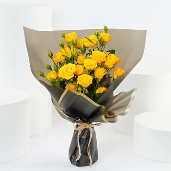 Radiant Yellow Roses