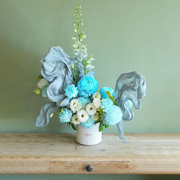 Sky Blossom Vase
