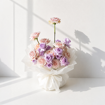 Pastel Rose Harmony Bouquet