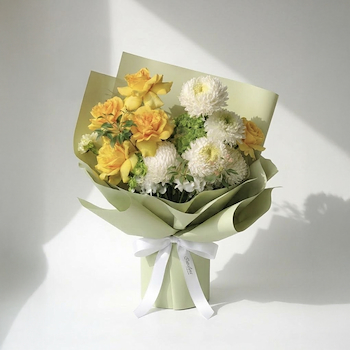 Golden Hydrangea Bouquet