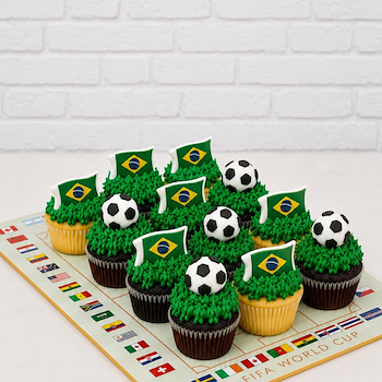 Brazil Cupcakes 