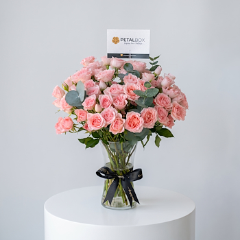 Blush Rose Vase