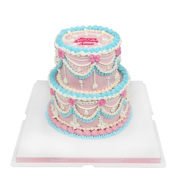 Vintage Pastel Cake