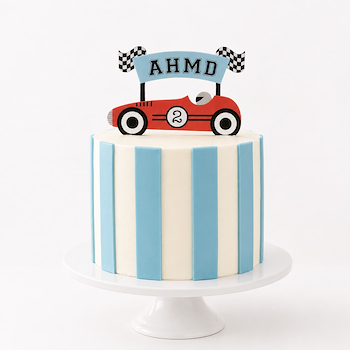 Racing Car Cake
