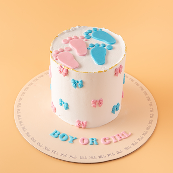 Baby Reveal Cake