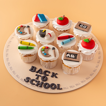 White School Cupcakes