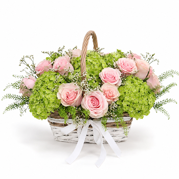 Rose Garden Basket