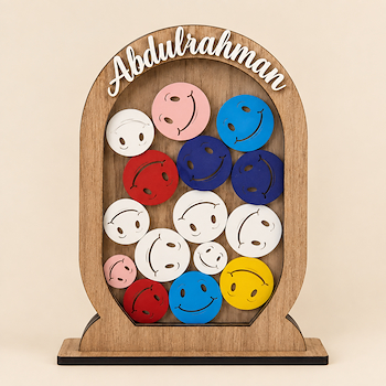 Wooden Reward Jar