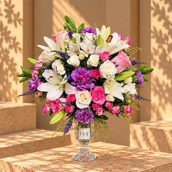 Royal Blossom Vase
