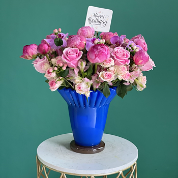 Fuchsia Peony Belle