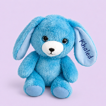 Personalized Blue Bear