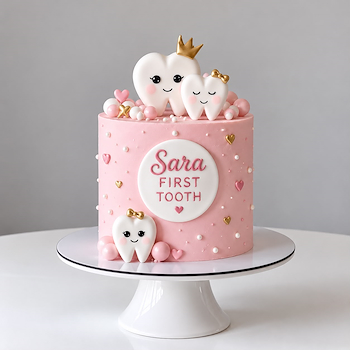 First Tooth Cake 3