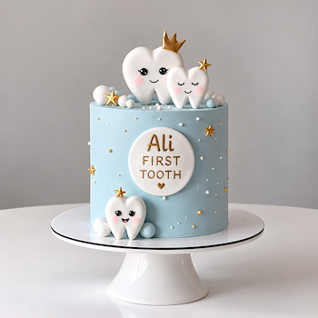 First Tooth Cake 4