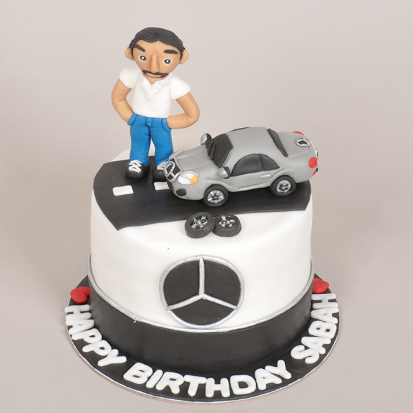 Mercedes theme cake 😋 #monuskitchen #rasmalai #cakedesign - YouTube